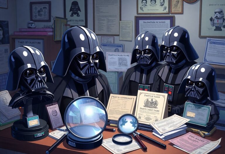 Why Darth Vader Collectibles Are Becoming Harder to Authenticate 44 challenges in authenticating darth vader collectibles zza