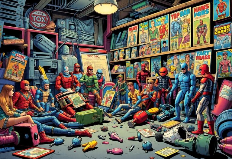 Why Comic Book Action Figures Are Losing Their Magic 1 the decline of comic book action figures byd