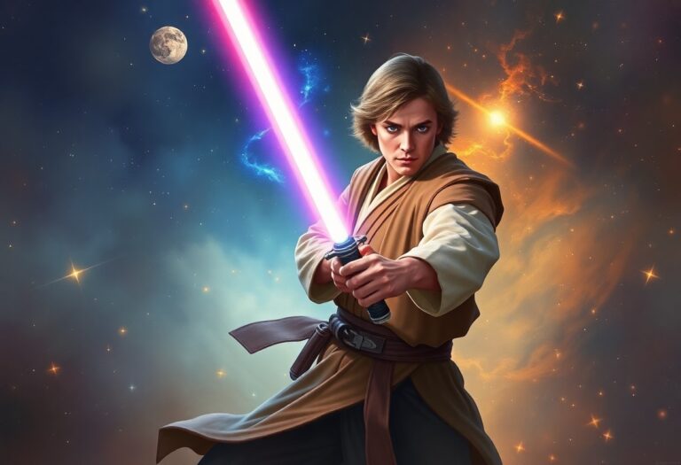 the mystery of luke skywalkers lightsaber color nlo